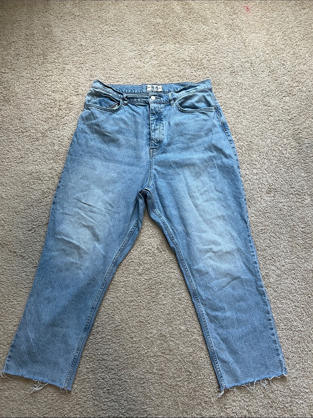 We The Free Light Blue Denim Jeans - Classic Wash
